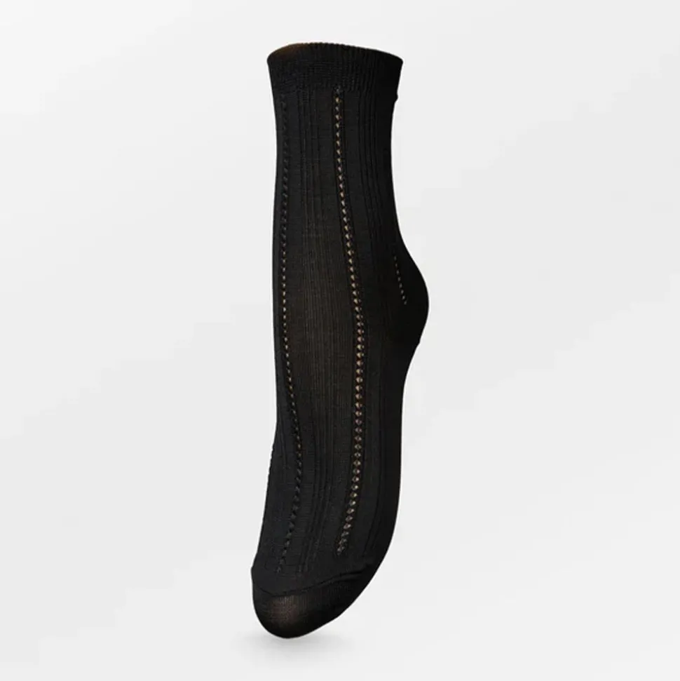 Becksöndergaard - Chaussettes Solid Drake - Noir