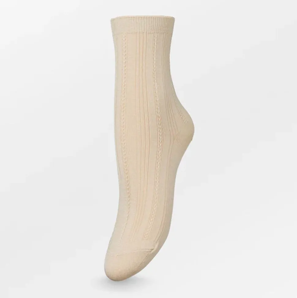 Becksöndergaard - Chaussettes Solid Drake - Beige