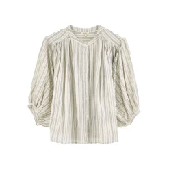 Bellerose - Blouse Ink - Blanc rayées