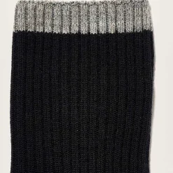 Bellerose - Chaussettes Baudy - Noir/Gris