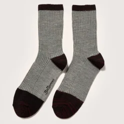 Bellerose - Chaussettes Baudy - Gris/Noir