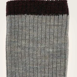 Bellerose - Chaussettes Baudy - Gris/Noir