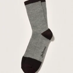 Bellerose - Chaussettes Baudy - Gris/Noir