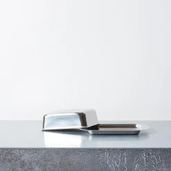Beurrier en inox