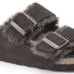 Birkenstock - Sandales Arizona en Fourrure - Mocha