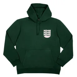 Bisous Skateboard - Hoodie Cap D'agde - Vert