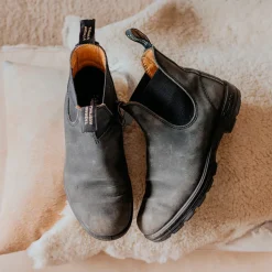 Blundstone - Bottines Classic Chelsea - Gris Anthracite
