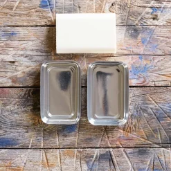 Boite à savon en aluminium