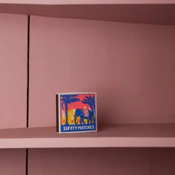 Boîte de 150 grandes allumettes - Eléphant bleu