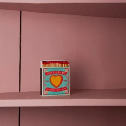 Boîte de 150 grandes allumettes - Love Heart