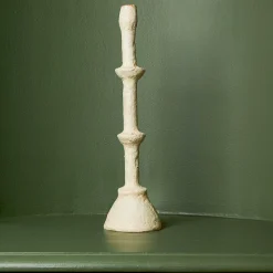 Bougeoir anneaux en papier mâché