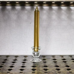 Bougeoir en verre - Transparent