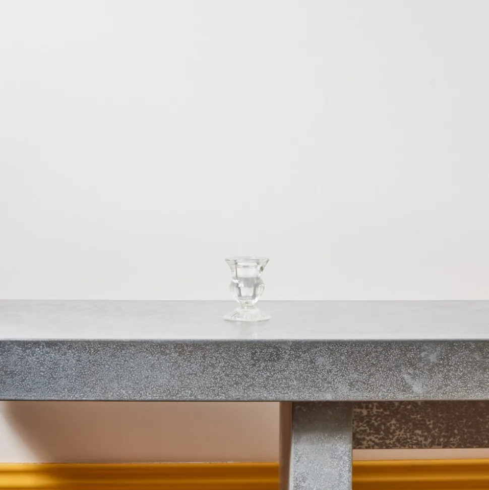 Bougeoir en verre - Transparent