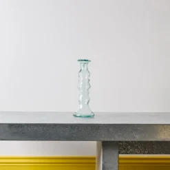 Bougeoir en verre recyclé - Baco