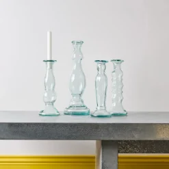 Bougeoir en verre recyclé - Baco