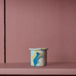 Bougie en marbre crème - Algues & Citron