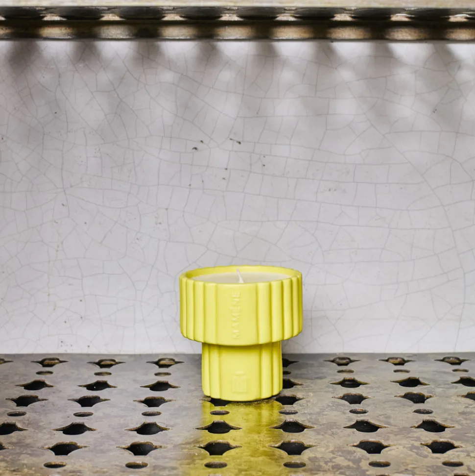 Bougie Podium S - Jaune