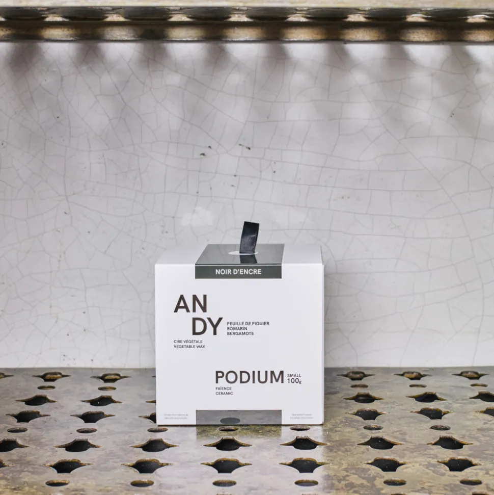 Bougie Podium S - Noir