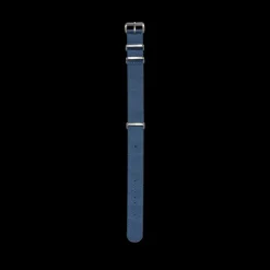 Bracelet de montre NATO en nylon - Bleu