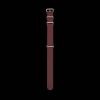 Bracelet de montre NATO en nylon - Bordeaux