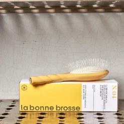 Brosse à cheveux N.04 LA MIRACLE - Démêlante & Massante - Jaune