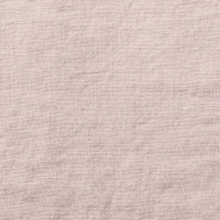 Cabas en lin lavé Merci - Beige rosé