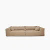 Canapé Slow Family 4 places - Lin Naturel - Bed&Philosophy