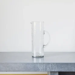 Carafe martelée - Transparent