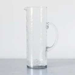Carafe martelée - Transparent