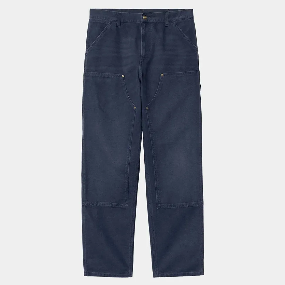 Carhartt WIP - Pantalon Double Knee - Bleu