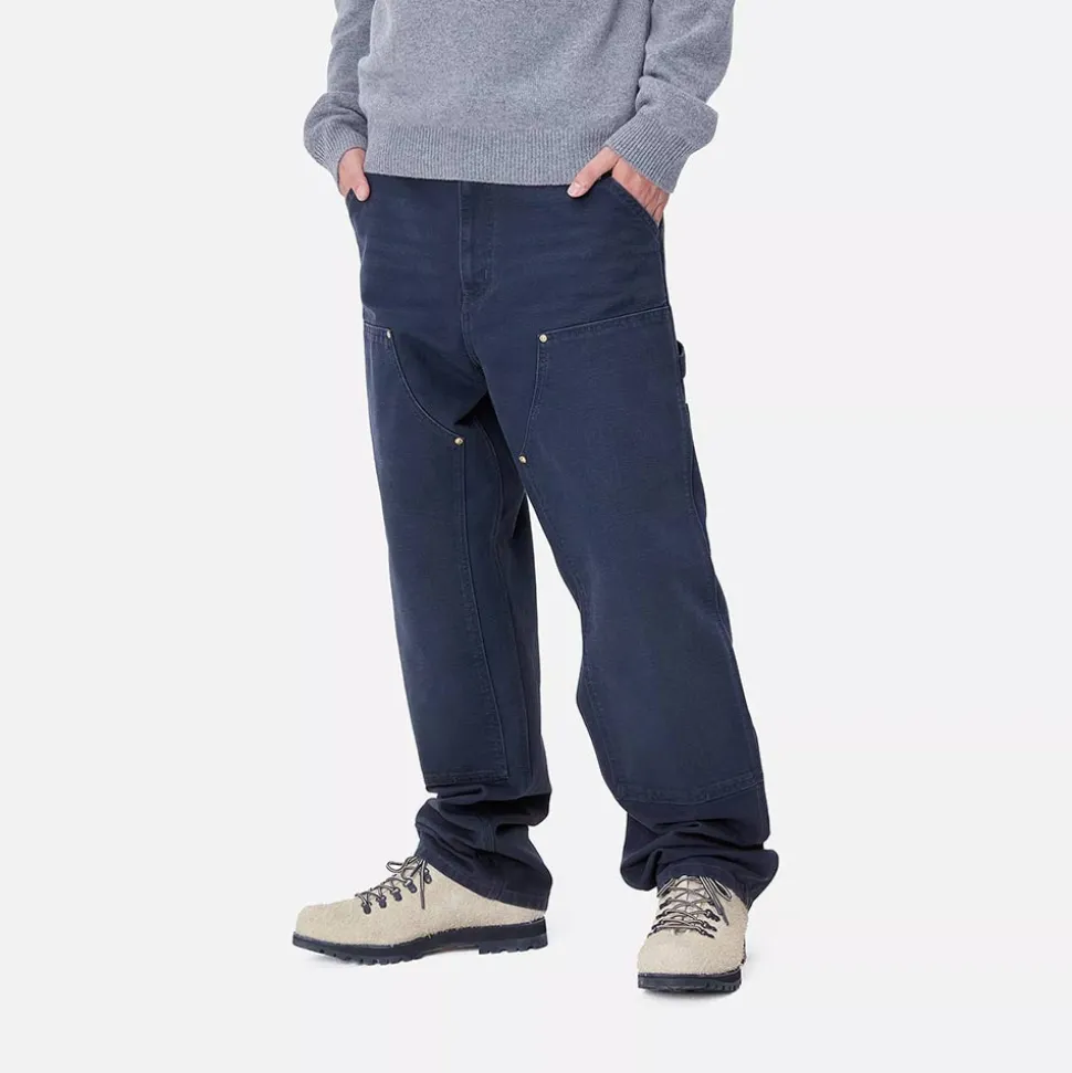 Carhartt WIP - Pantalon Double Knee - Bleu