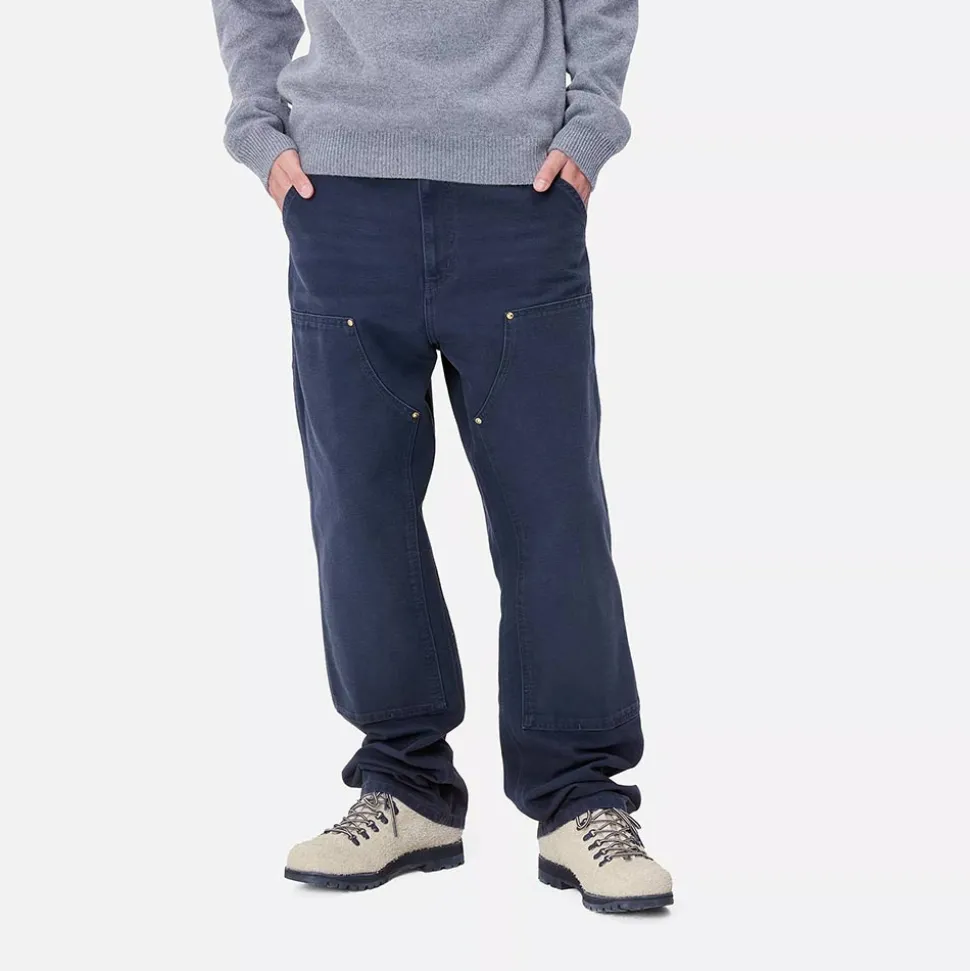 Carhartt WIP - Pantalon Double Knee - Bleu