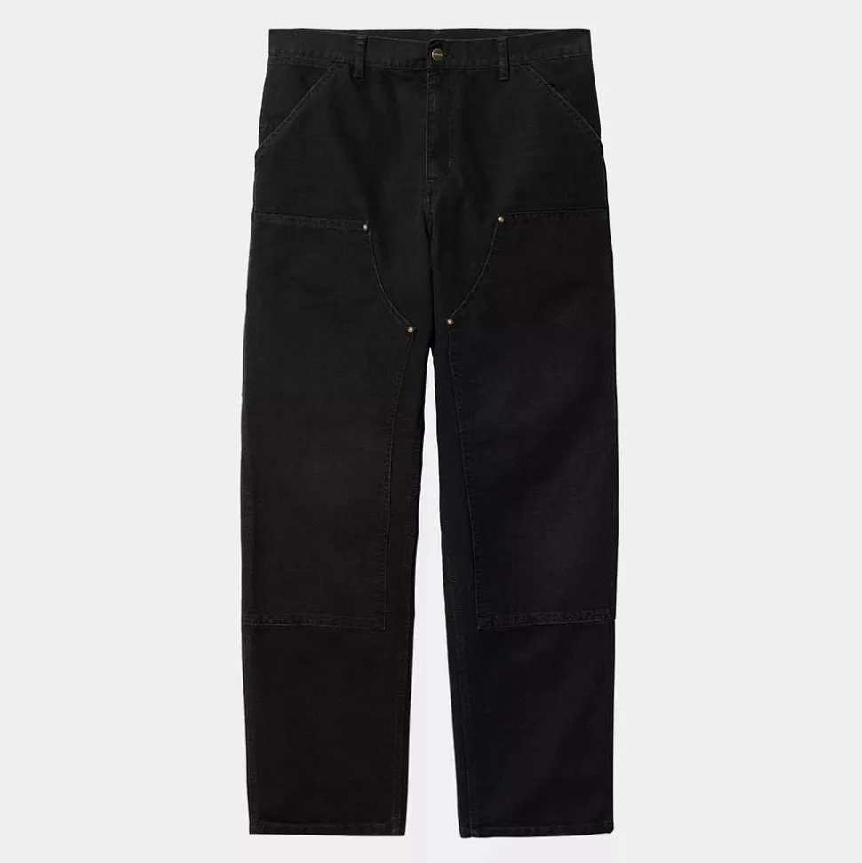 Carhartt WIP - Pantalon Double Knee - Noir