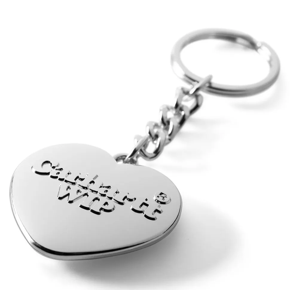 Carhartt WIP - Porte clé Heart - Silver