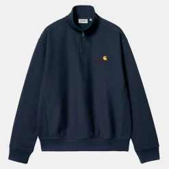 Carhartt WIP - Pull Zip - Bleu