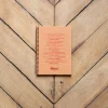 Carnet A5 à spirale - Kraft & Rouge