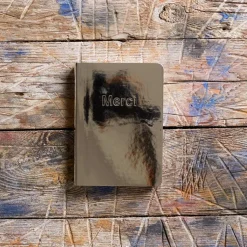 Carnet Merci - Métal Argent