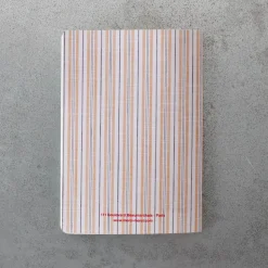 Carnet Merci - Rayures Jaune Asahi