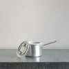 Casserole haute et couvercle en aluminium