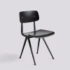 Chaise Result en bois de chêne - Noir - HAY