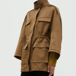 Christian Wijnants - Manteau Chiku - Sepia