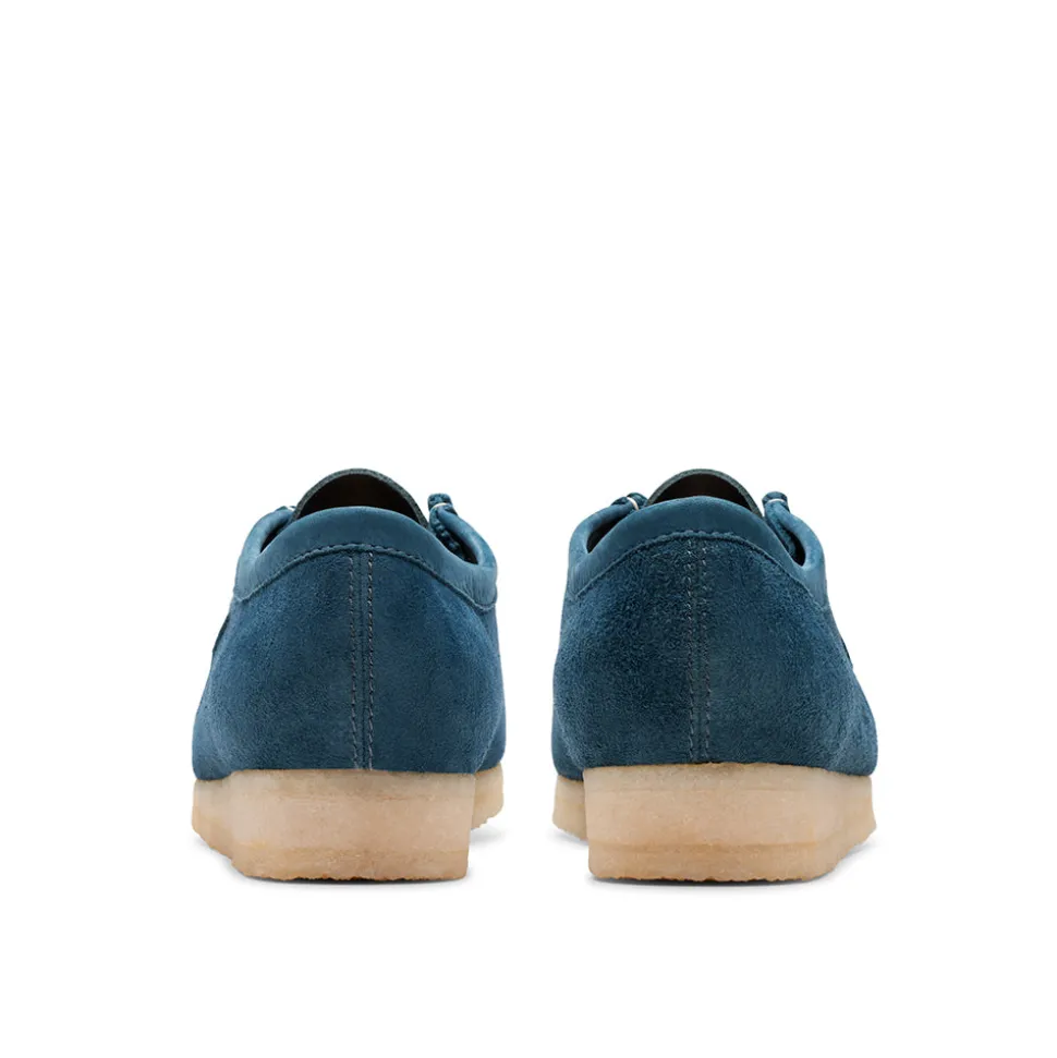 Clarks - Wallabee - Bleu