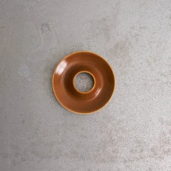 Coquetier porcelaine - Marron