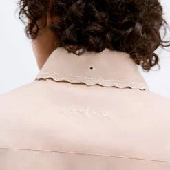 Cordera - Chemise Broderie - Beige
