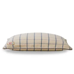 Coussin Merci - Carreaux Bleu Shibori