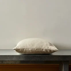 Coussin épais en lin - Chambray Pierre