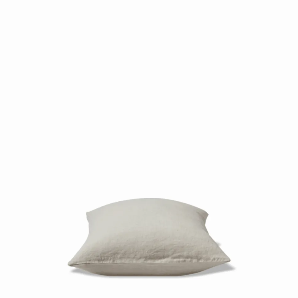 Coussin épais en lin - Chambray Pierre