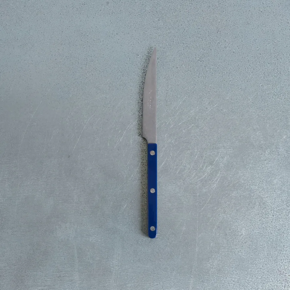 Couteau Bistrot Vintage - Bleu Marine