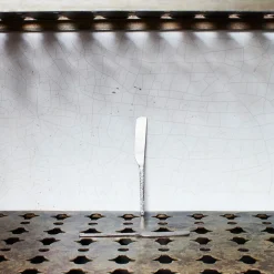 Couteau en métal martelé - Stonewash - La Nouvelle Table