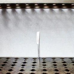 Couteau en métal martelé - Stonewash - La Nouvelle Table